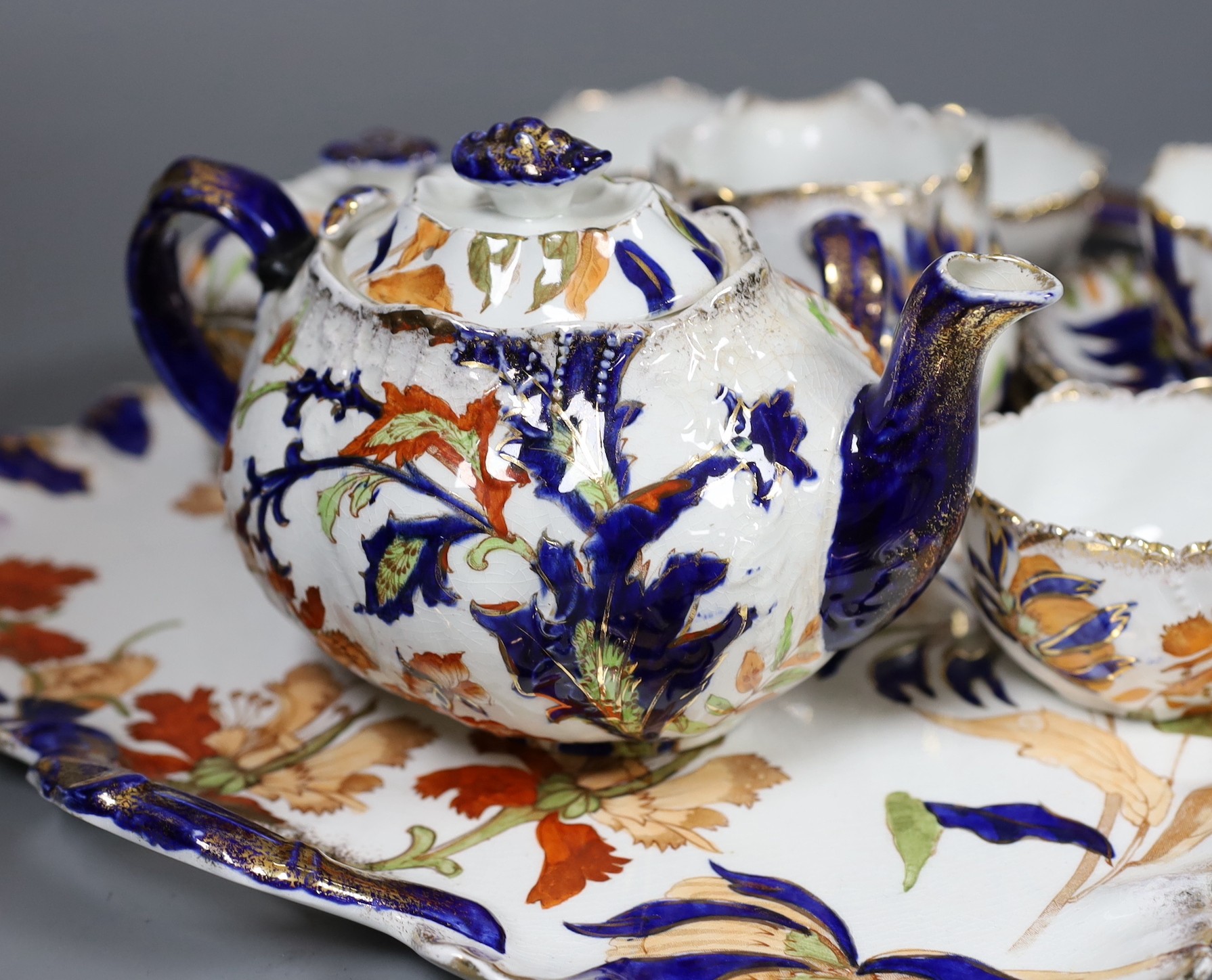 A Ridgways ‘Fantasia’ pottery tea set